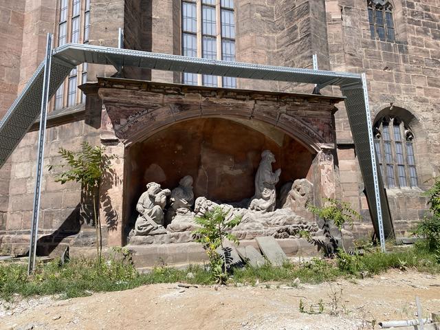 Tiefbau in hochsensiblem Gelände (Juni 2020). | Foto: Nicole Fuchsbauer