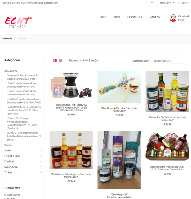 ECHT fränkisch - der Online-Shop aus dem Hause MarktSpiegel. | Foto: MarktSpiegel