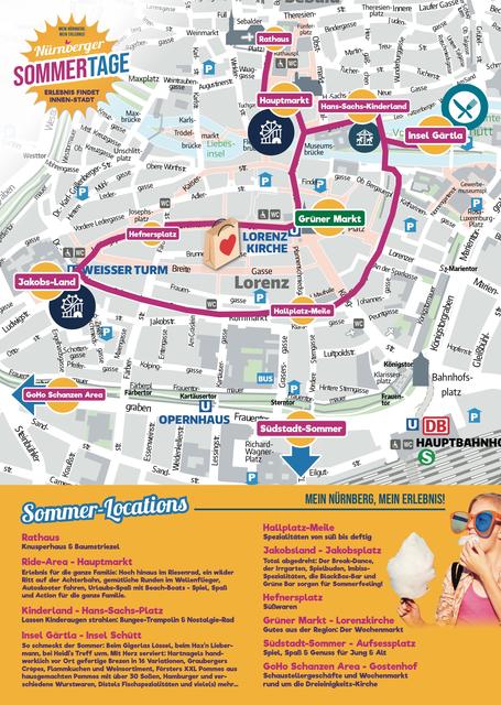 Nürnberger Sommertage.  | Foto: © Süddeutscher Schaustellerverband