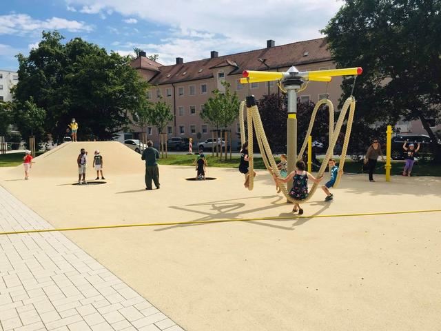 Eröffnung Quelle-Park in Eberhardshof. | Foto: oh