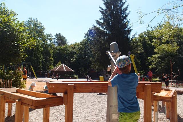Der neue Wasserspielplatz im Tiergarten der Stadt Nürnberg. | Foto: Nicola Mögel / Tiergarten Stadt Nürnberg