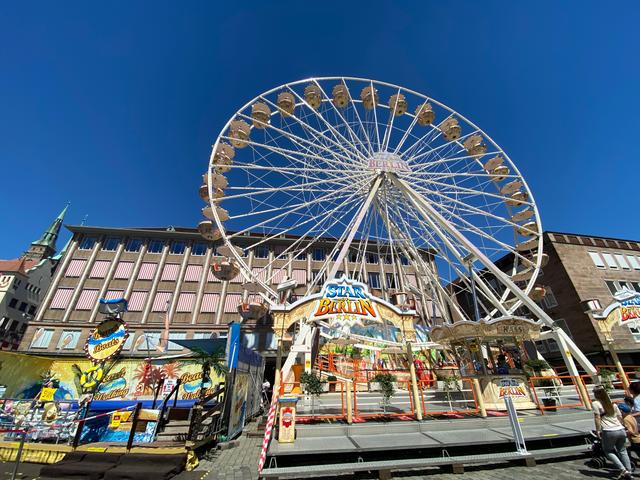 Nürnberger Sommertage auf dem Hauptmarkt. | Foto: Nicole Fuchsbauer