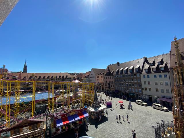 Nürnberger Sommertage auf dem Hauptmarkt. | Foto: Nicole Fuchsbauer