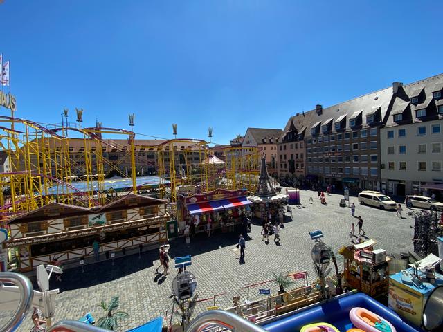 Nürnberger Sommertage auf dem Hauptmarkt. | Foto: Nicole Fuchsbauer