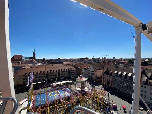 Nürnberger Sommertage auf dem Hauptmarkt. | Foto: Nicole Fuchsbauer
