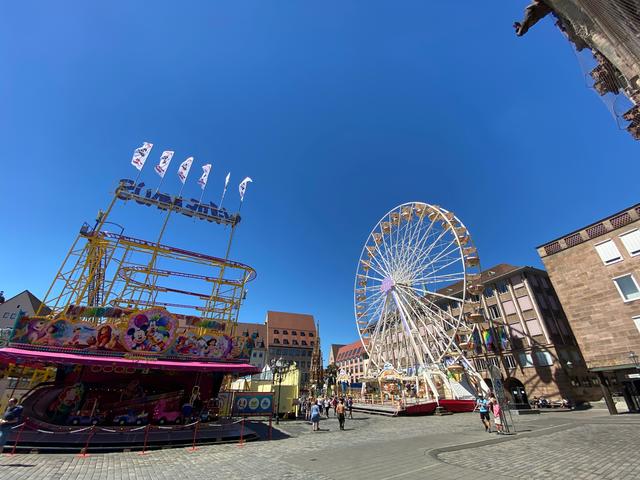 Nürnberger Sommertage auf dem Hauptmarkt. | Foto: Nicole Fuchsbauer