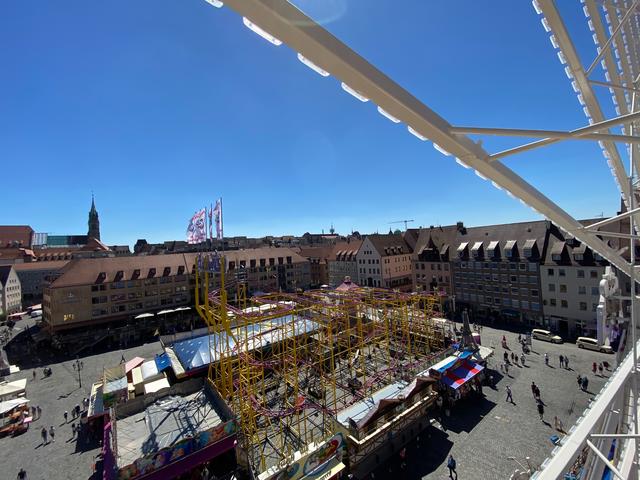Nürnberger Sommertage auf dem Hauptmarkt. | Foto: Nicole Fuchsbauer