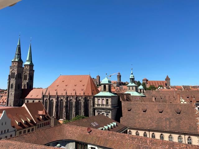 Nürnberger Sommertage auf dem Hauptmarkt. | Foto: Nicole Fuchsbauer
