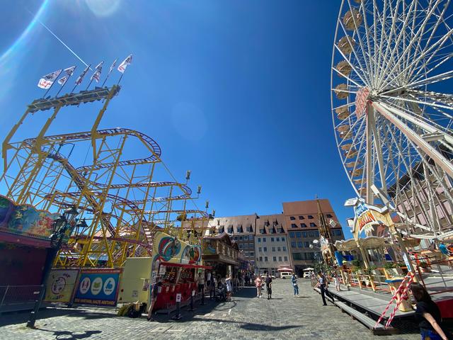 Nürnberger Sommertage auf dem Hauptmarkt. | Foto: Nicole Fuchsbauer