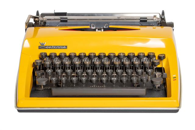 Mechanische Schreibmaschine. | Foto: Städtisches Museum Zirndorf