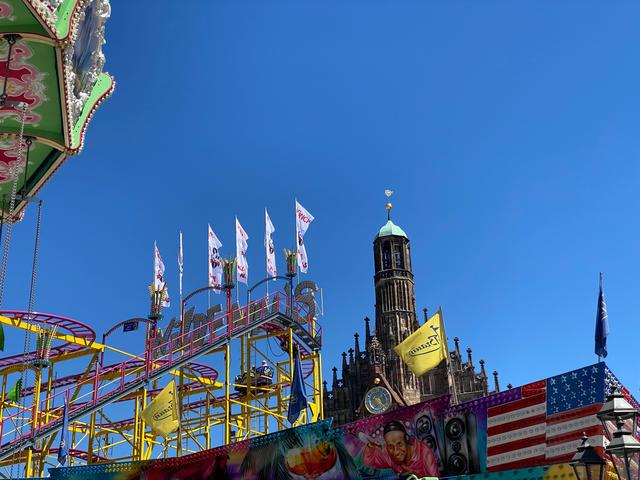 Nürnberger Sommertage auf dem Hauptmarkt. | Foto: Nicole Fuchsbauer