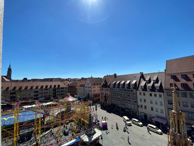 Nürnberger Sommertage auf dem Hauptmarkt. | Foto: Nicole Fuchsbauer