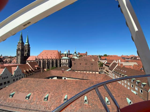 Nürnberger Sommertage auf dem Hauptmarkt. | Foto: Nicole Fuchsbauer