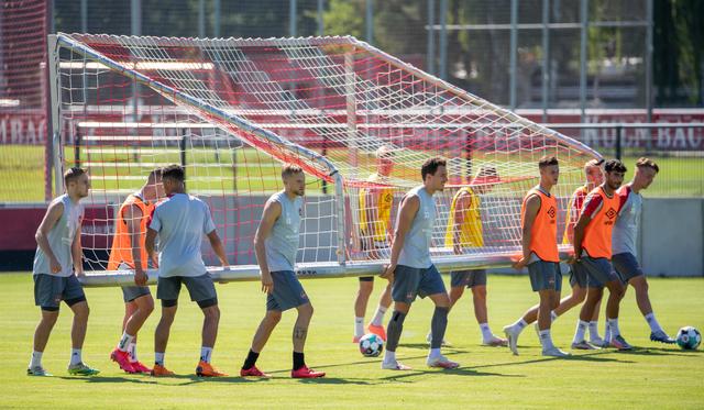 Trainingsauftakt beim 1. FCN. | Foto: Daniel Karmann/dpa