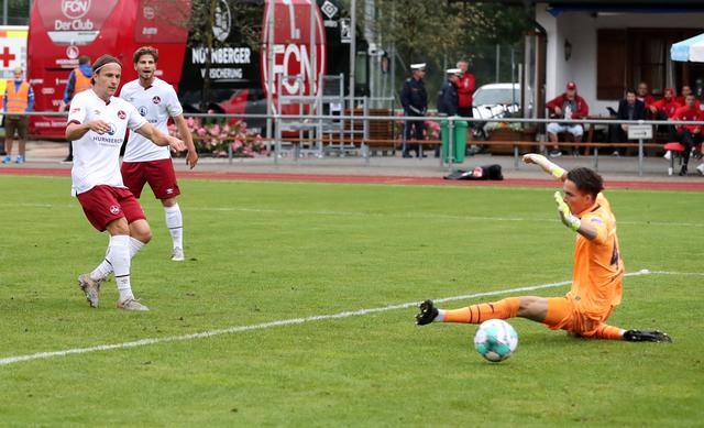 Tor zum 1:4 - Felix Lohkemper (7, 1. FCN). | Foto: 1. FC Nürnberg/Daniel Marr