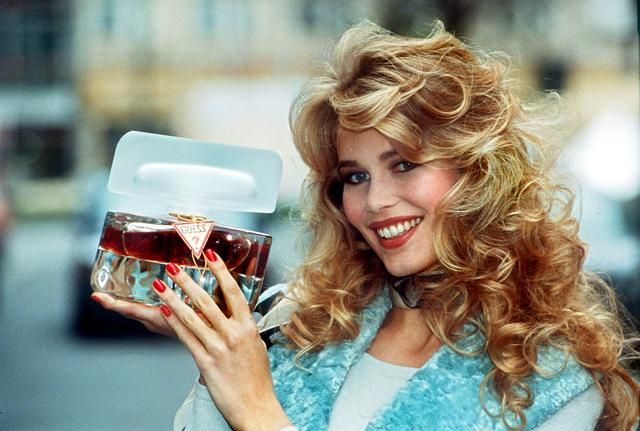 Topmodel Claudia Schiffer (1992).  | Foto: Hartmut Reeh/dpa Credit: Hartmut Reeh