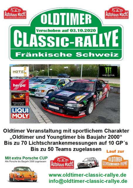 Der offizielle Flyer zur Rallye.