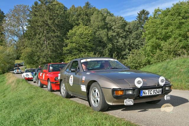 Porsche führt das Feld an. | Foto: Fotos: Autohaus Macht, Carshooting Franken, HR Pics, Geo-Select Foto Art