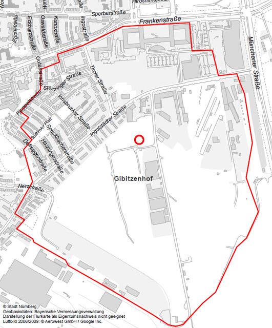 Evakuierungsgebiet, Mittwoch, 28. Oktober 2020.  | Foto: Stadt Nürnberg