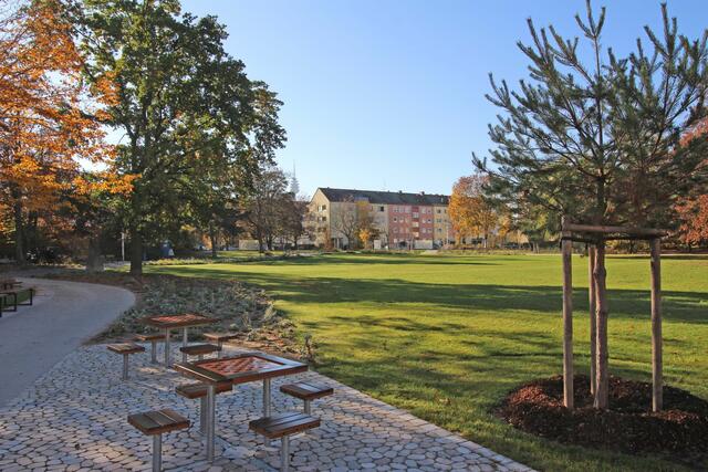 Marie-Juchacz-Park wieder geöffnet. | Foto: Gerwin Gruber / Sör / Stadt Nürnberg
