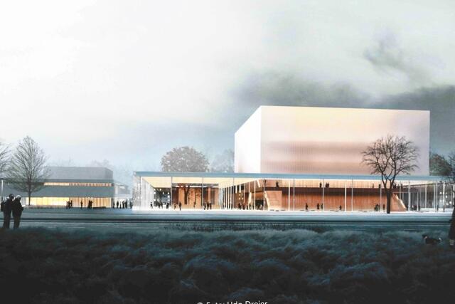 Siegerentwurf für das neue Konzerthaus.