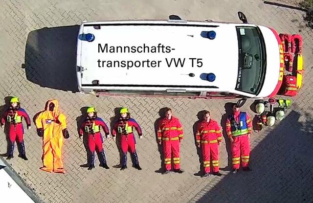 Mannschaftstransportwagen VW T5 DLRG Erlangen (2020) | Foto: Markus Haberl