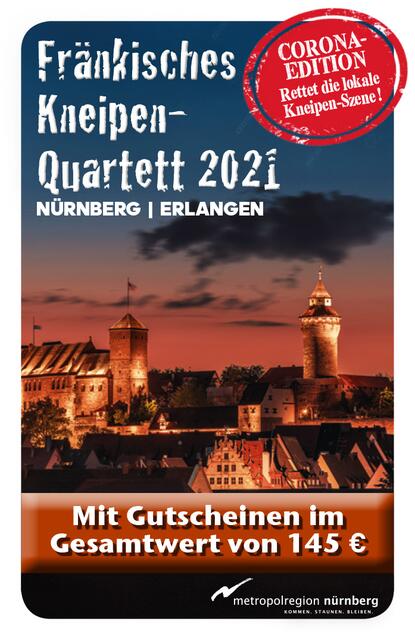 Das fränkische Kneipen-Quartett 2021. | Foto: Daniel Pohl, Markus Weber