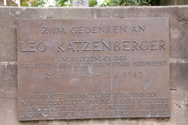 Synagogendenkmal in Nürnberg. | Foto: Nicole Fuchsbauer
