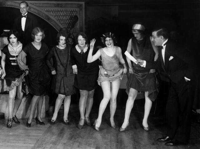 Tanzwettbewerb im Jahr 1926.