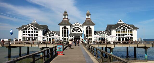 Seebrücke im Ostseebad Sellin