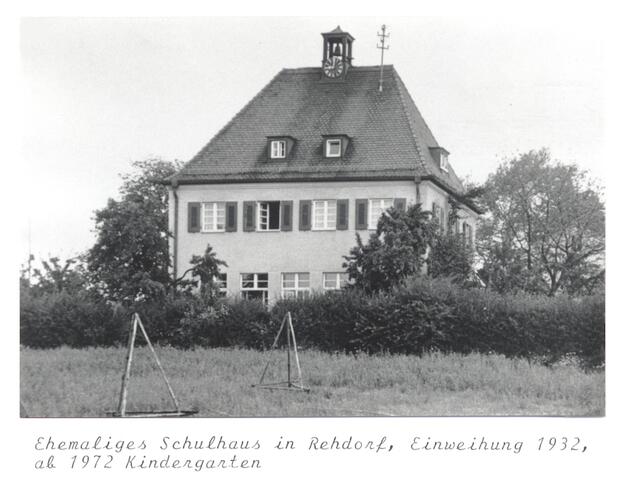 Das alte Rehdorfer Schulhaus. | Foto: Heimatverein Oberasbach e.V.