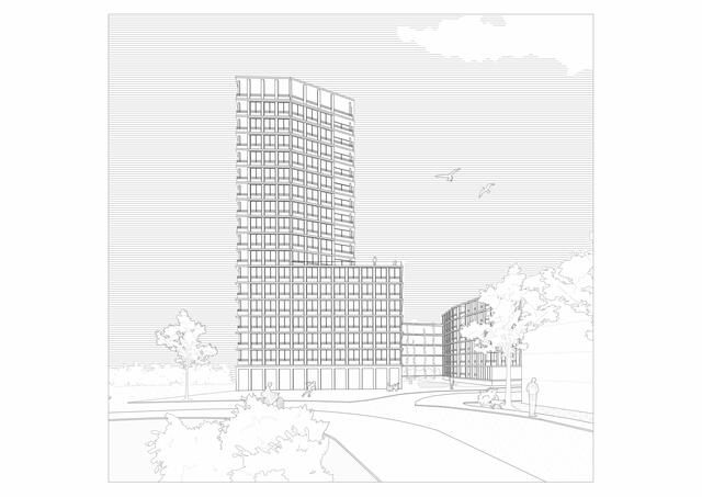 Wettbewerb für monopol941 (ehemaliges Branntweinareal) ist entschieden. | Foto: WBG