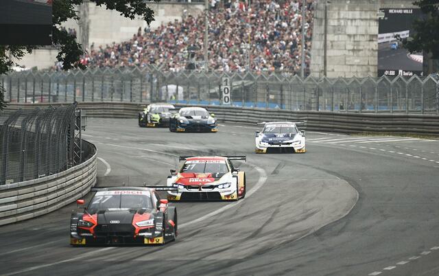 Das traditionelle DTM-Rennen auf dem Norisring soll in den Herbst verlegt werden. | Foto: Nicolas Armer/dpa