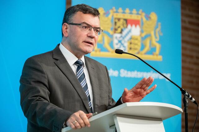 Florian Herrmann (CSU), Leiter der bayerischen Staatskanzlei. | Foto: Matthias Balk/dpa/Archivbild