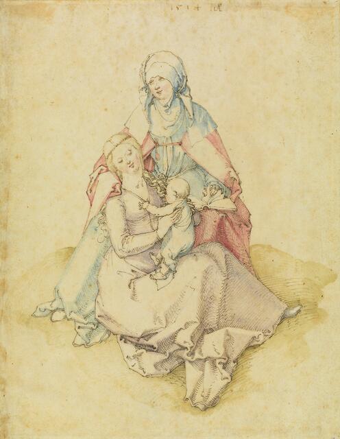 Albrecht Dürer: Heilige Anna selbdritt, sitzend. Museen der Stadt Nürnberg, Kunstsammlungen; | Foto: Monika Runge
