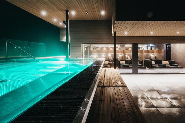 Gipfel der Wellness: das Adults only Rooftop Spa. | Foto: Michael Huber / Tirolerhof Tux