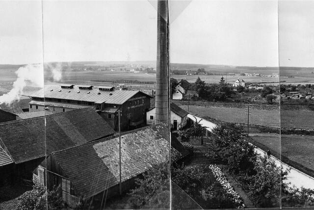 Dampfziegelei Gerstendörfer und Bauer 1931 | Foto: © Heimatverein Oberasbach e.V.