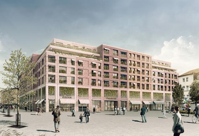Der Projektentwickler Ten Brinke plant bis 2024 den Neubau eines offenen Quartiers aus Einzelhandel und Dienstleistungs- bzw. Wohneinheiten.  | Foto: Ten Brinke Projektentwicklung GmbH &amp; Co. KG