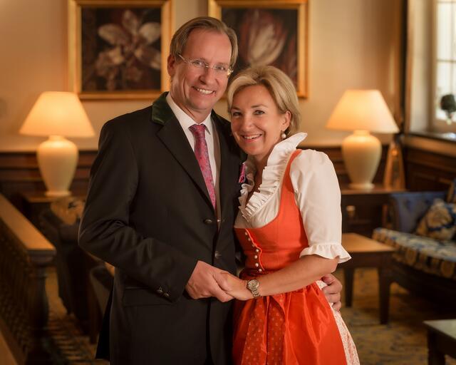 Exzellente Gastgeber: Ulrich &amp; Christina Wendler. | Foto: Verwöhnhotel Bismarck
