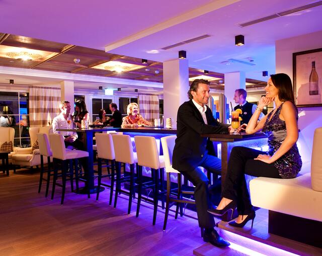Gepflegter Ausklang eines Abends in der Bar des Verwöhnhotels Bismarck.
 | Foto: Verwöhnhotel Bismarck