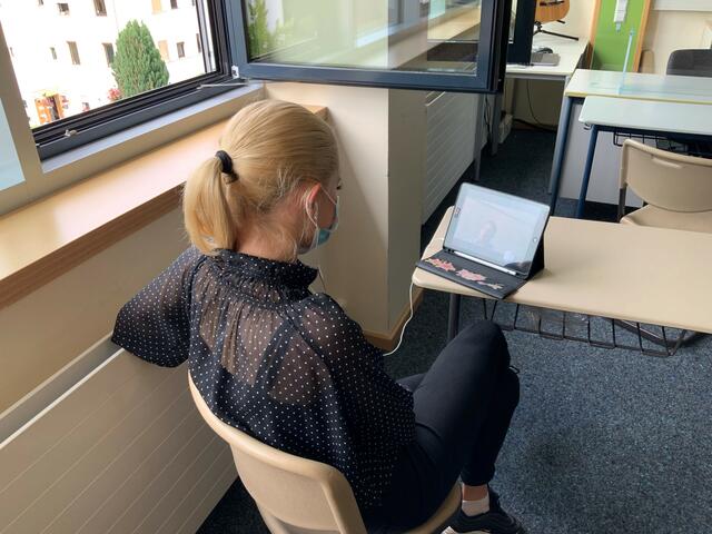 Prämiere - Zum ersten Mal findet JobChecker online in digitalen 1 zu 1 Gesprächen statt.
 | Foto: Joachim Schwarz