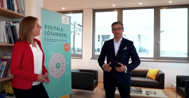 Eröffnungspressekonferenz mit Wirtschaftsreferent Dr. Michael Frass.  | Foto: Screenshot/nf