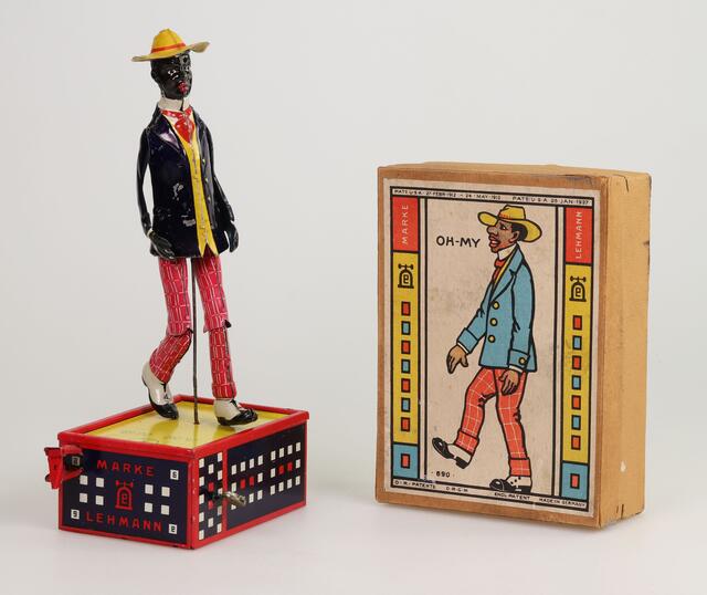 Alabama Coon Jigger, Firma E. P. Lehmann, 1912.
Bildnachweis: Museen der Stadt Nürnberg, Spielzeugmuseum