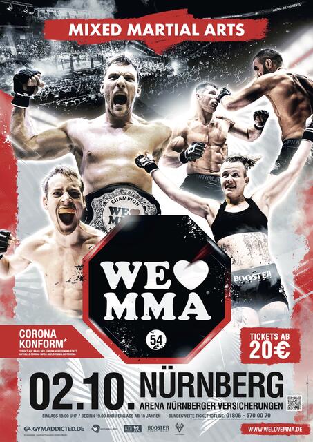 We Love MMA – Deutschlands härteste Liga. | Foto: We Love MMA/N.Kryvosheyev