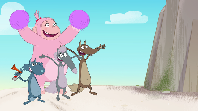 WOLF - Teil 1
Der Wolf der ein Stuntman sein wollte und weitere Abenteuer
Lustige 7-minütige Abenteuer für die Kleinen
Ab 10. September 2021 auf DVD | Foto: justbridge entertainment GmbH