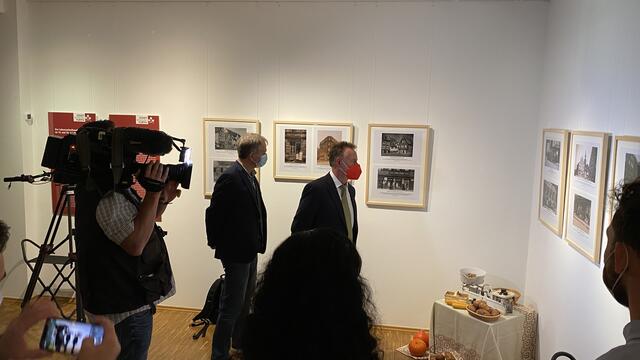 Der Rundgang durch die Ausstellung.