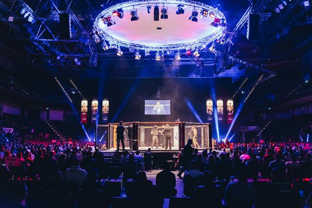 WeLoveMMA 54 in der ARENA NÜRNBERGER Versicherung. | Foto: P.Harazim We Love MMA