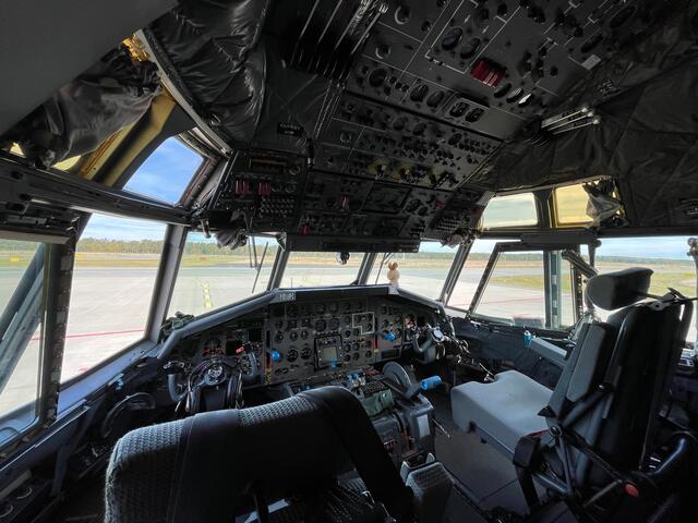 Eine der letzten Transall-Transportmaschinen – mit einmaliger Sonderlackierung – hat im Rahmen ihres Abschiedsflugs eine Zwischenlandung am Airport Nürnberg eingelegt. | Foto: Airport Nürnberg