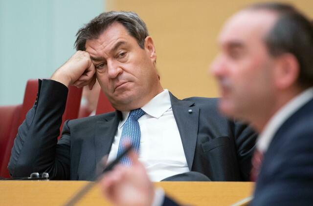 Ministerpräsident Dr. Markus Söder (CSU) mit seinem Wirtschaftsminister Hubert Aiwanger (Freie Wähler).