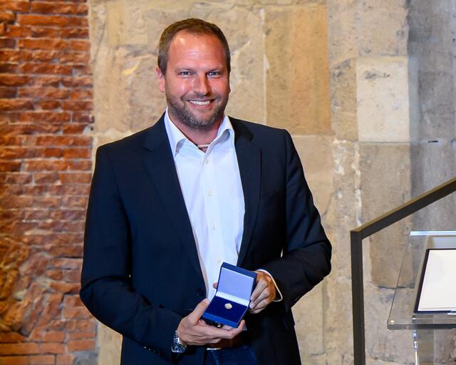 Carsten Eckardt ist langjähriger Vorsitzender des 
Aufsichtsrates des Post SV Nürnberg e.V. | Foto: Bayerische Staatskanzlei/Jörg Koch